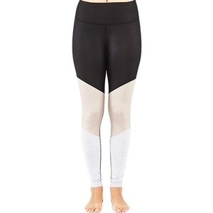 NWT Manduka Yoga Radian Legging in Black Sheen